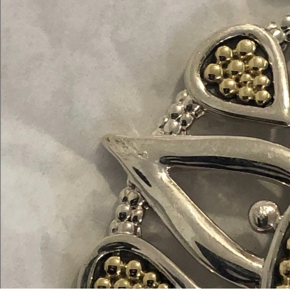 Lagos wanderlust 40mm 18K/ silver pendant - Picture 5 of 8